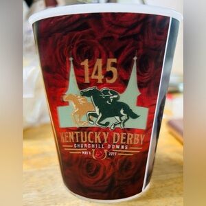 Collectible One plastic Kentucky Derby 145 lenticular cup.  Mint condition.